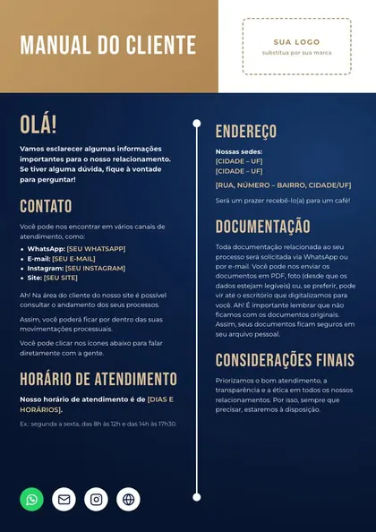 Manual do Cliente